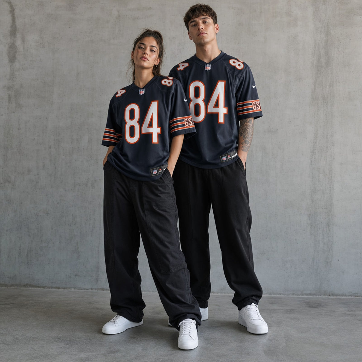 Chicago Bears Colston Loveland Loose Fit Game Jersey - 3