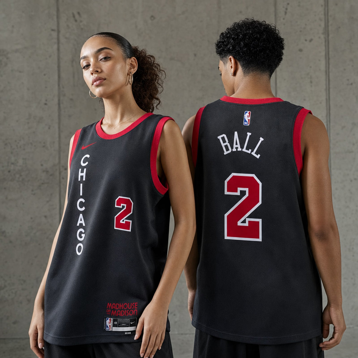 Lonzo Ball Chicago Bulls Unisex City Edition Swingman Jersey - 2
