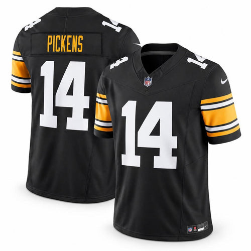 Men's Pittsburgh Steelers George Pickens Black Vapor F.U.S.E. Limited Jersey JS2749 - 1