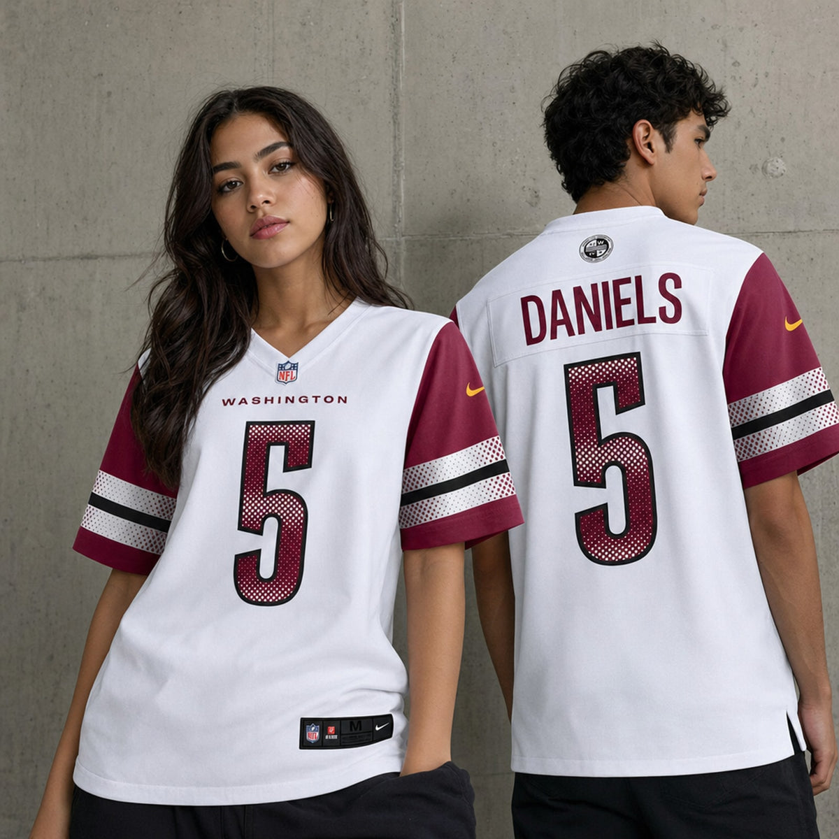Jayden Daniels Washington Commanders Game Jersey - 2