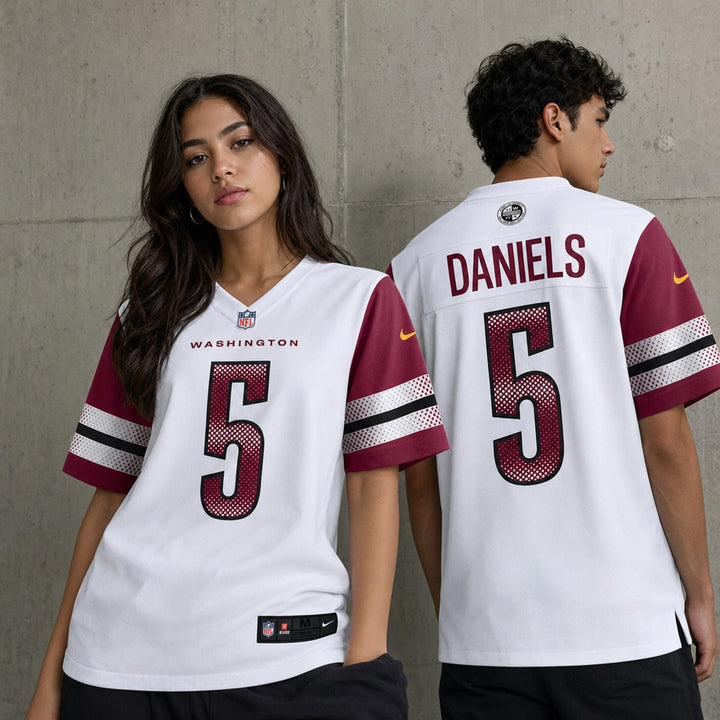 Jayden Daniels Washington Commanders Game Jersey