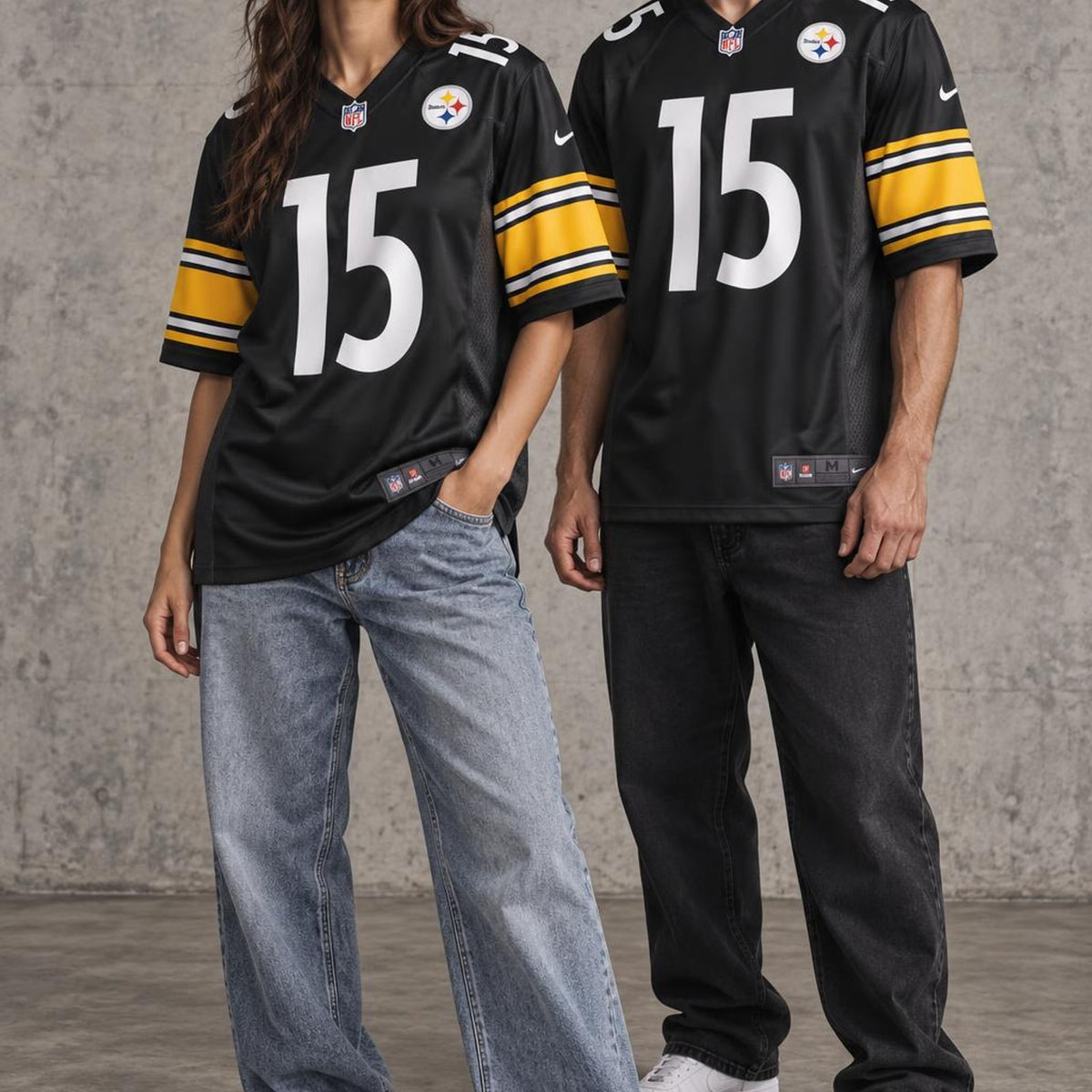 Men's Pittsburgh Steelers Denzel Mims Black Game Jersey JS5830 - 3