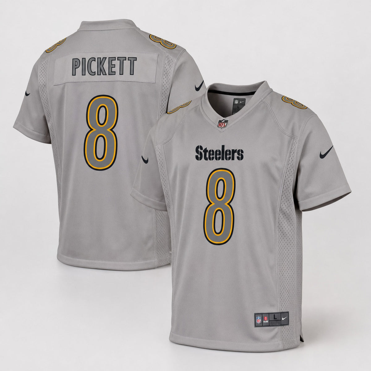 Pittsburgh Steelers Kenny Pickett Blue Game Jersey - 1