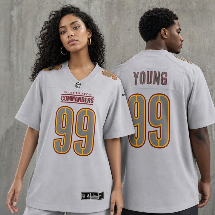 Washington Commanders Chase Young Atmosphere Fashion Game Jersey