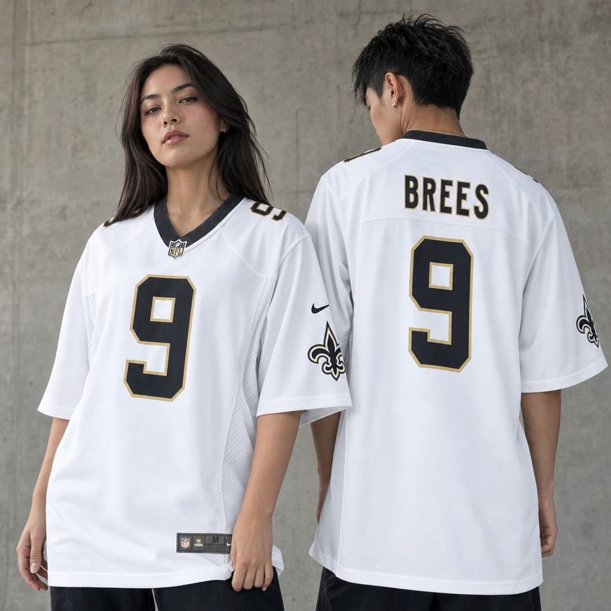 New Orleans Saints Drew Brees Polyester Game Jersey - 2