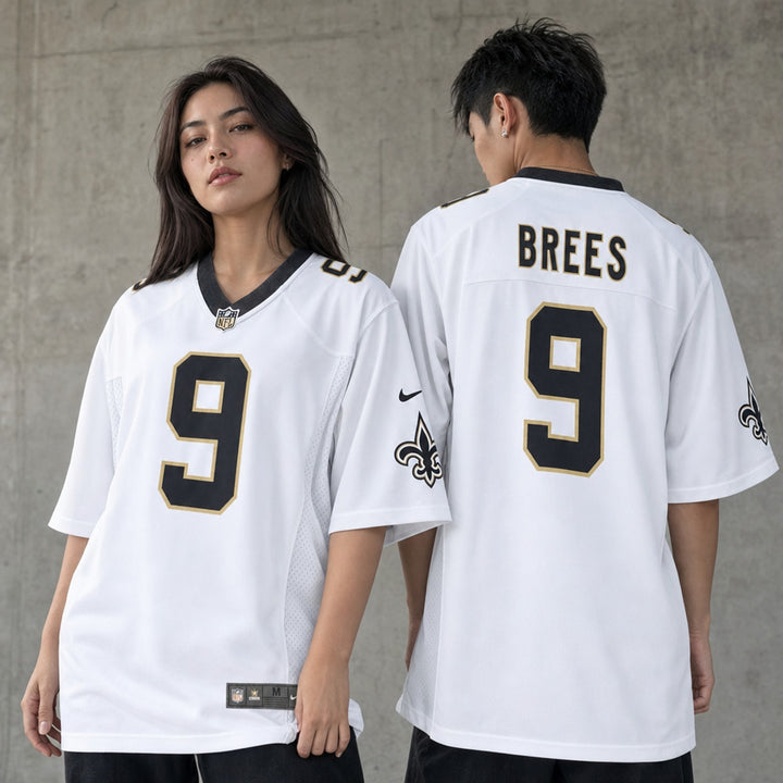 New Orleans Saints Drew Brees Polyester Game Jersey