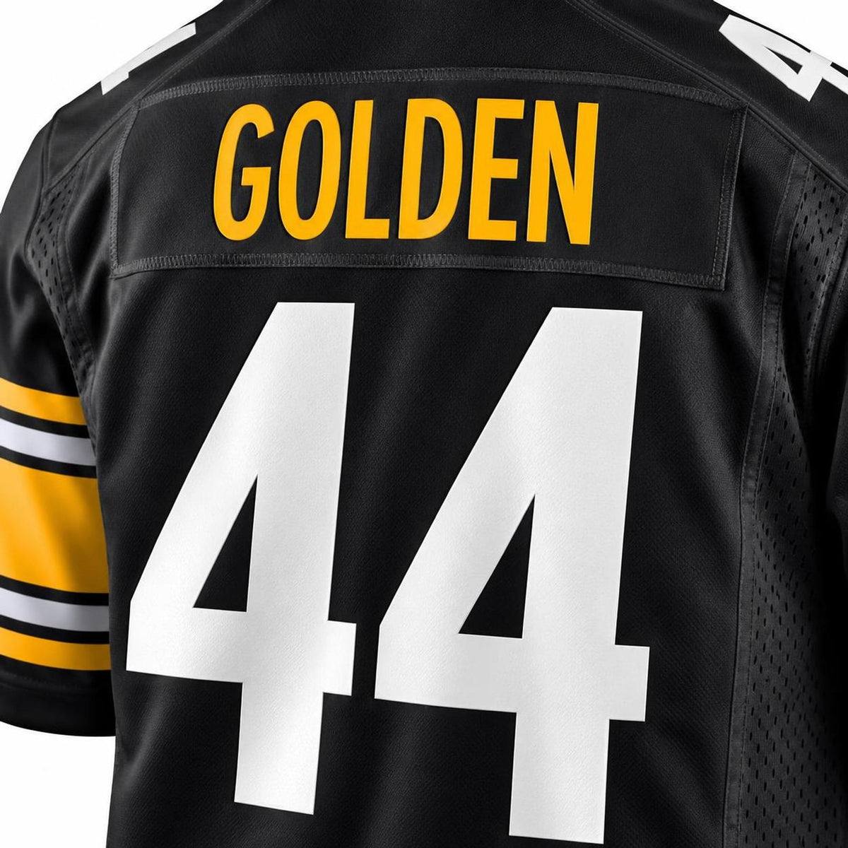Men's Pittsburgh Steelers Markus Golden Black Game Jersey JS8344 - 5
