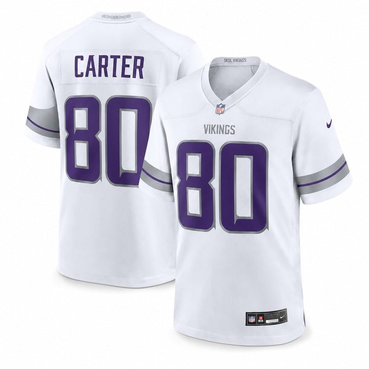 Minnesota Vikings Cris Carter Polyester Game Jersey