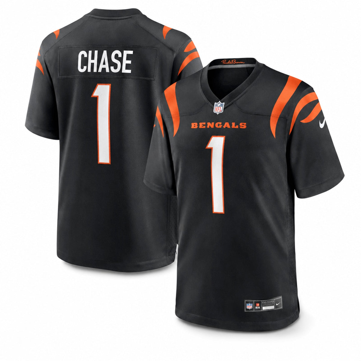 Cincinnati Bengals Ja'Marr Chase Game Jersey - 1