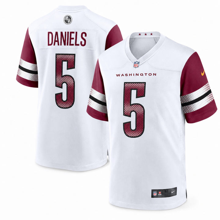 Jayden Daniels Washington Commanders Game Jersey