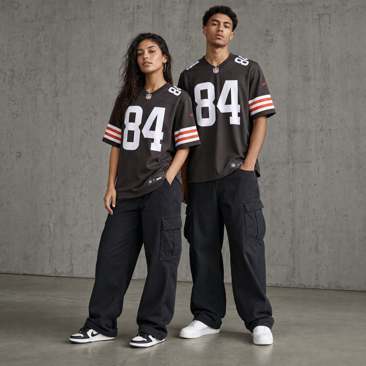 Cleveland Browns Messiah Swinson Game Jersey Loose Fit - 3