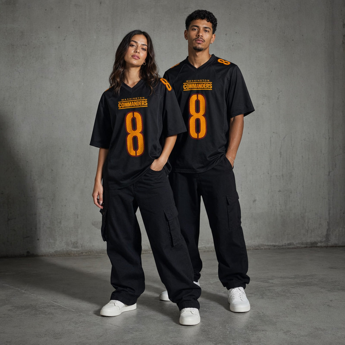 W.Commanders #8 Marcus Mariota Fashion Game Jersey - 3