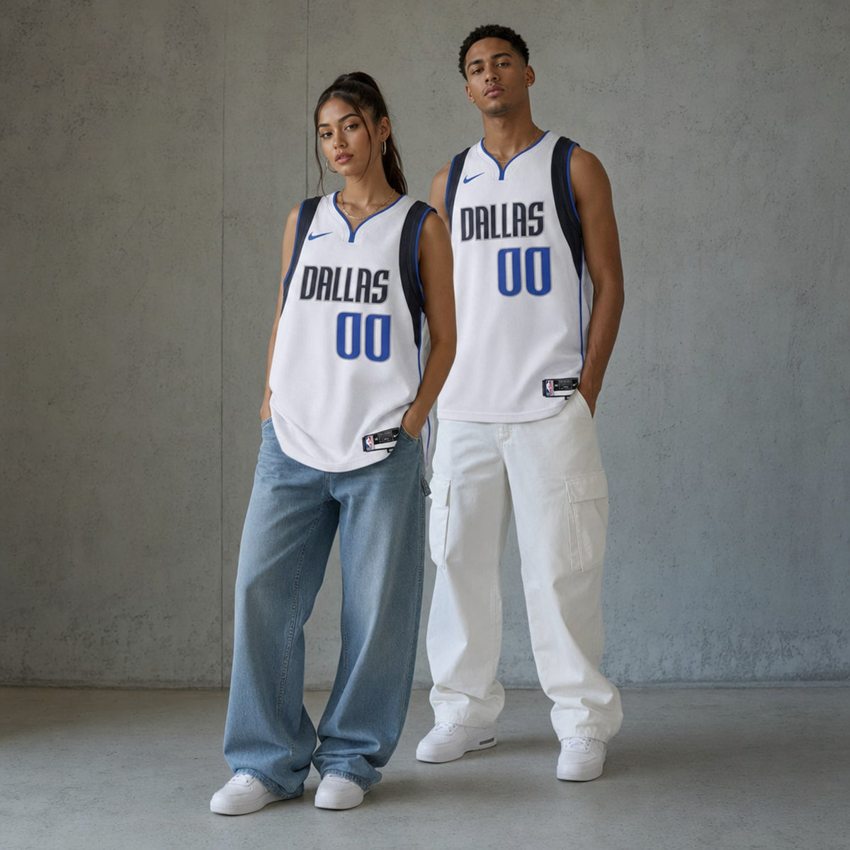 Dallas Mavericks Custom Association Swingman Jersey - 3