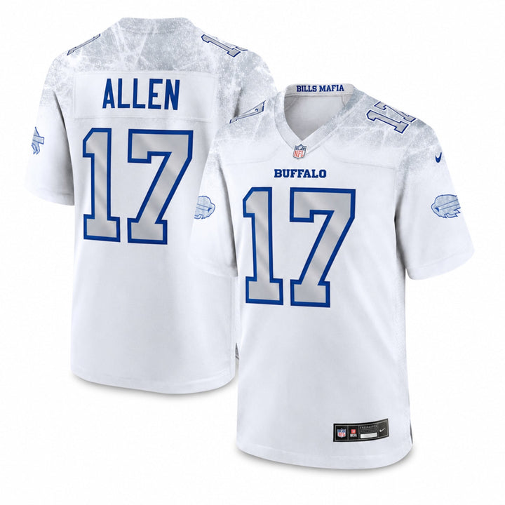 Buffalo Bills Josh Allen Men's Rivalries Game Jersey