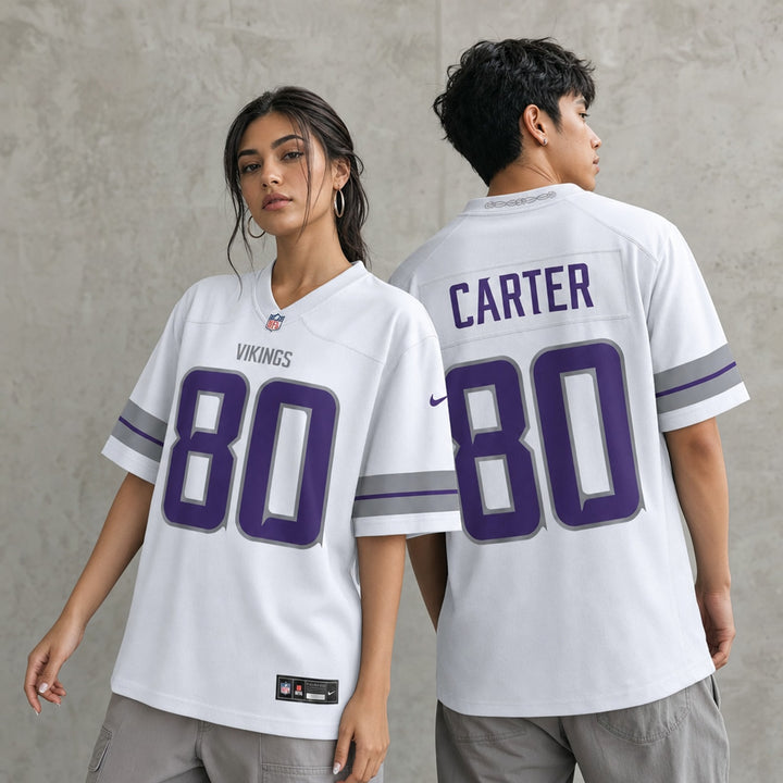 Minnesota Vikings Cris Carter Polyester Game Jersey