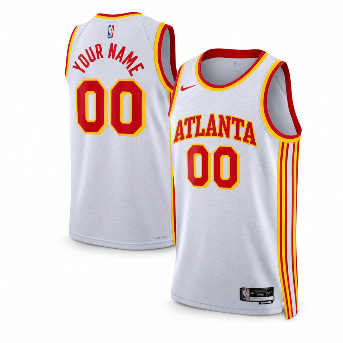 Atlanta Hawks Unisex 2023 Custom Association Edition Jersey - 1