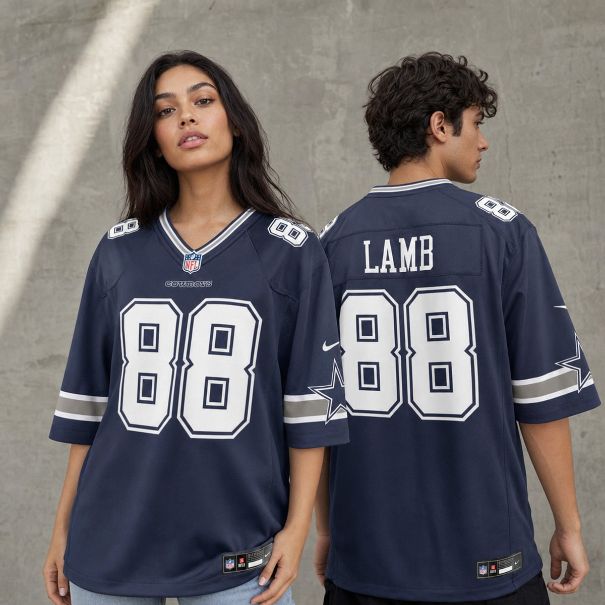 Dallas Cowboys CeeDee Lamb White Game Jersey - 6