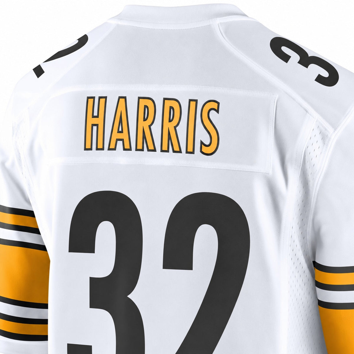 Men's Pittsburgh Steelers Franco Harris White Retired Player Jersey JS8283 - 4