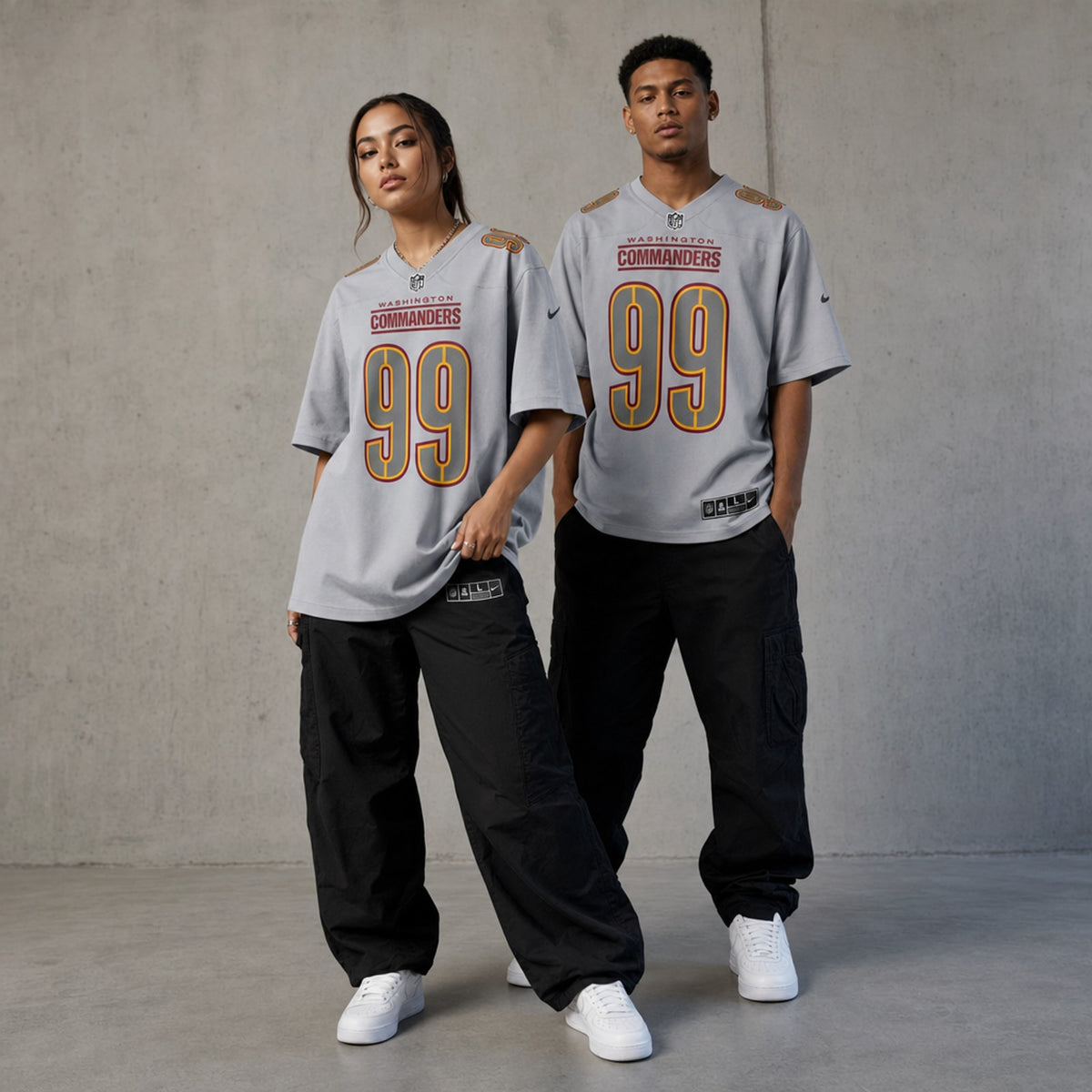 Washington Commanders Chase Young Atmosphere Fashion Game Jersey - 3