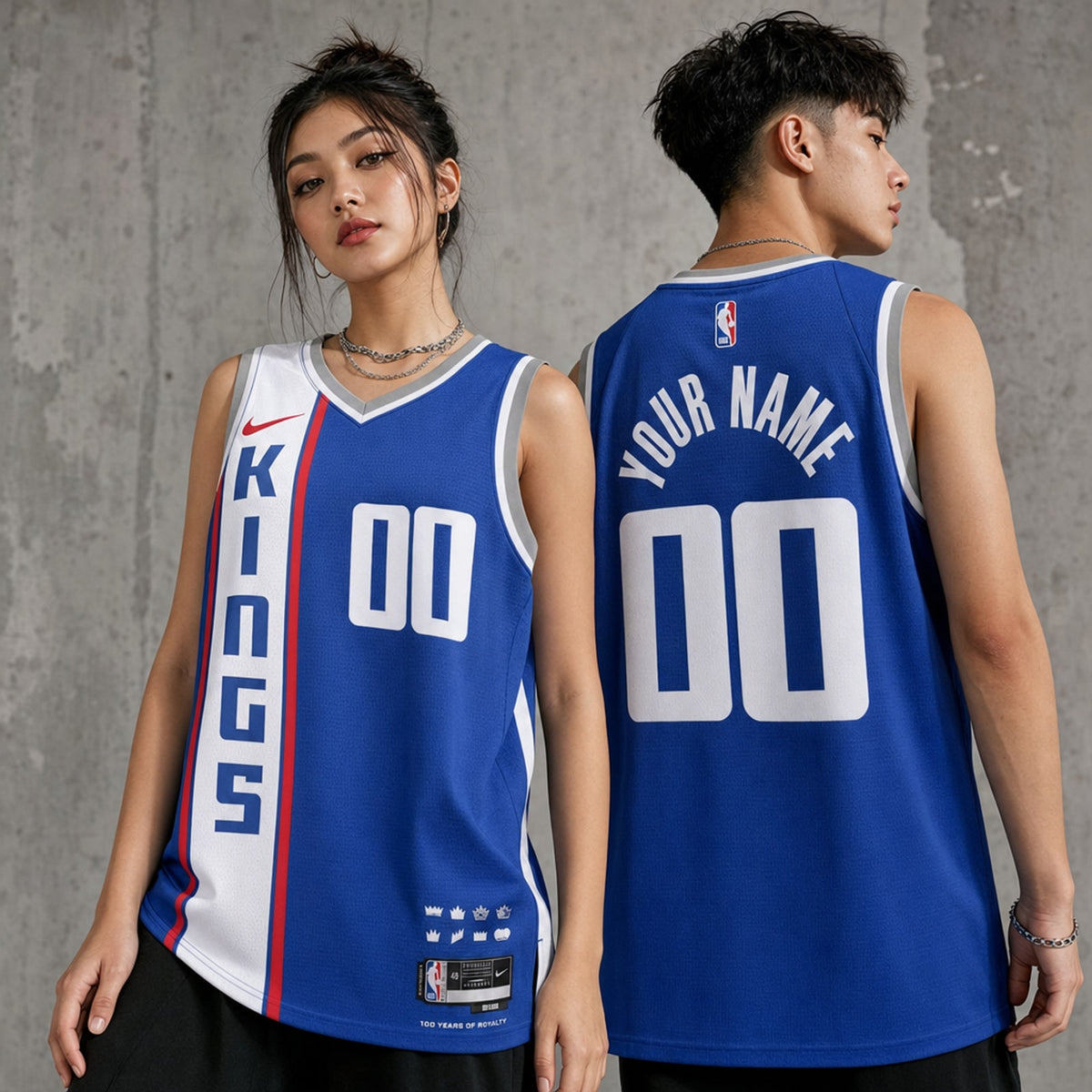 Sacramento Kings Unisex Custom Swingman City Edition Jersey - 2