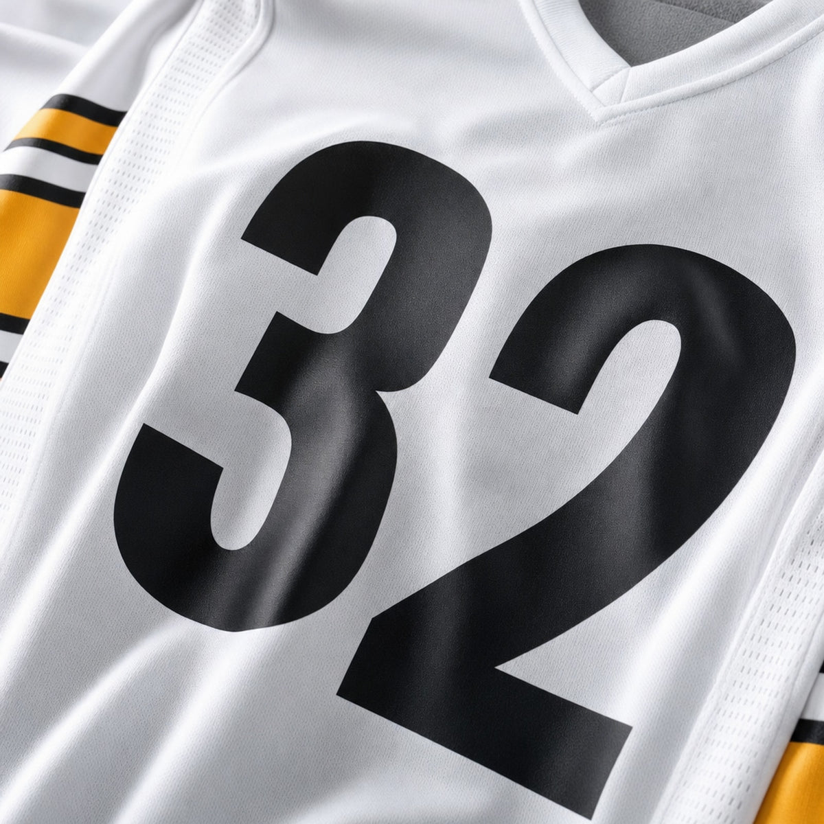 Men's Pittsburgh Steelers Franco Harris White Retired Player Jersey JS8283 - 3