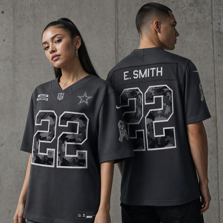 Dallas Cowboys Emmitt Smith Stitched Game Jersey