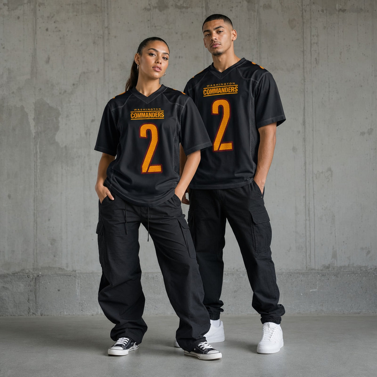 W.Commanders Marshon Lattimore Player Fashion Game Jersey - 3