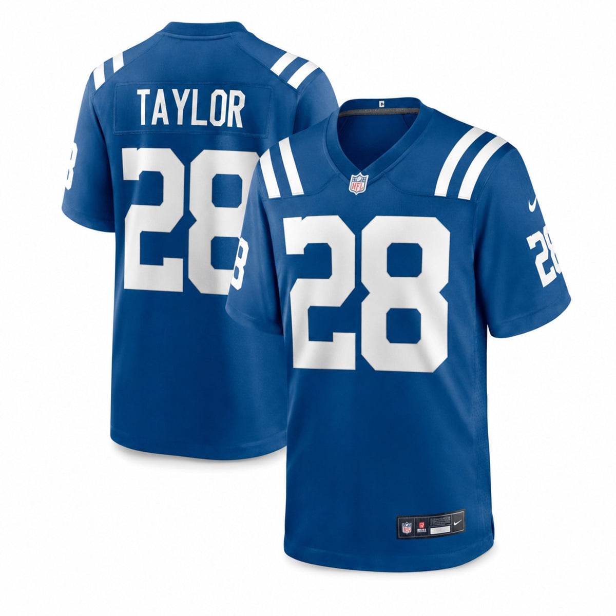 Indianapolis Colts Jonathan Taylor Polyester Game Jersey - 1