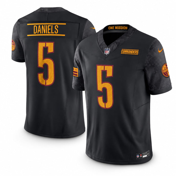 Jayden Daniels Washington Commanders Polyester Jersey