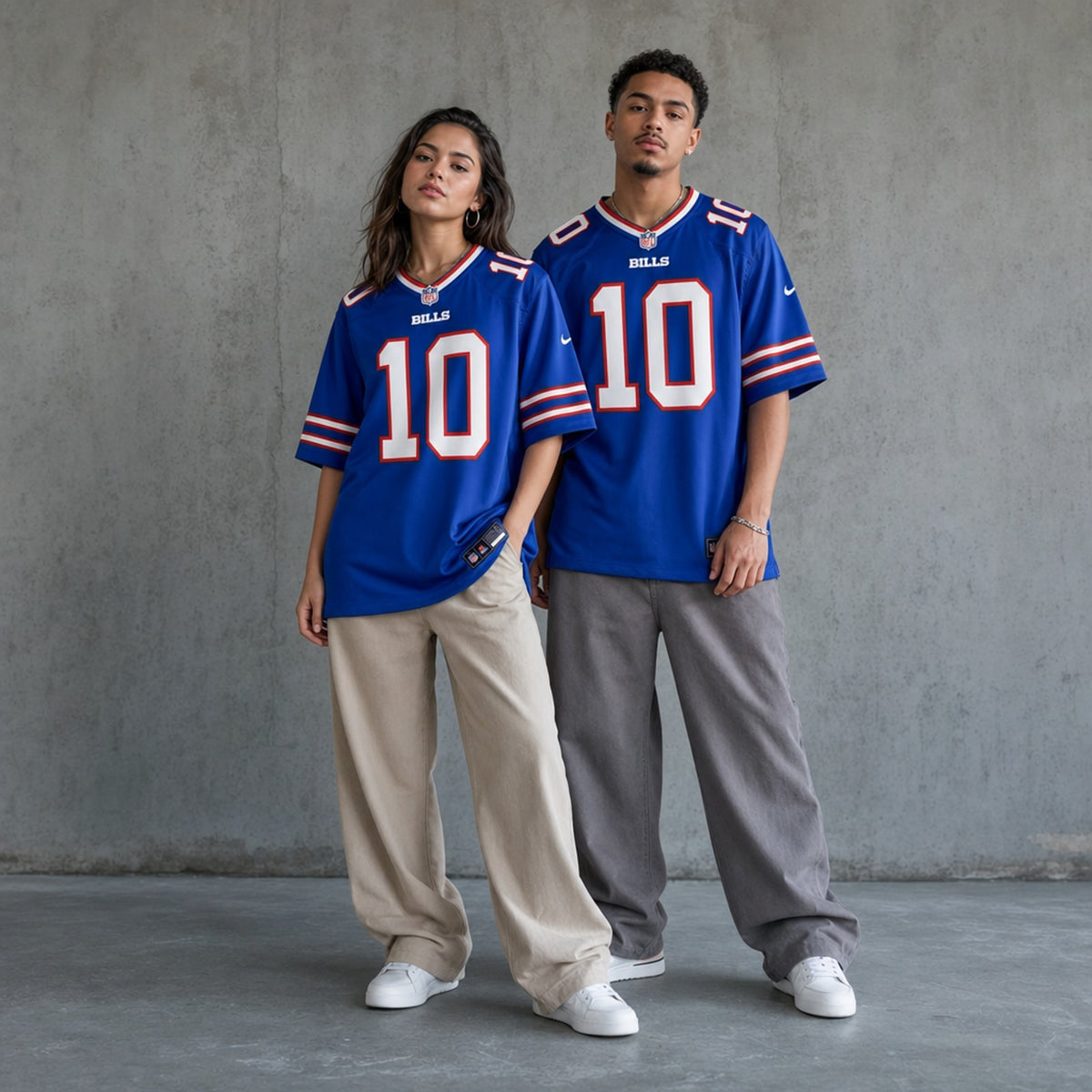 Buffalo Bills Khalil Shakir Men's Game Jersey - 3