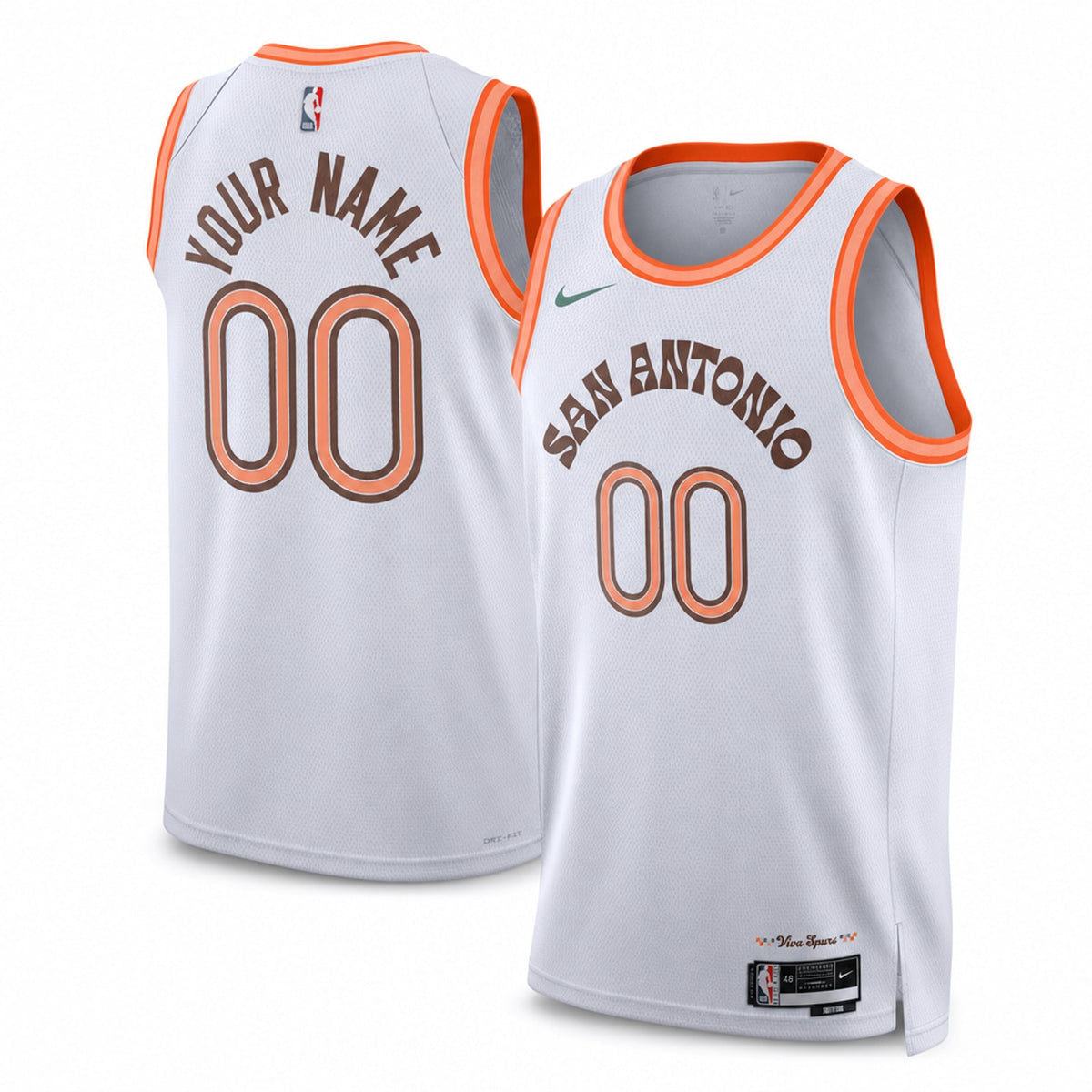 San Antonio Spurs Custom City Edition Swingman Jersey - 1