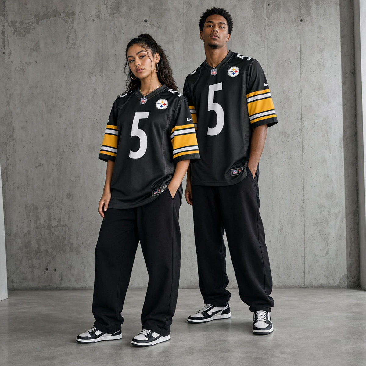 Pittsburgh Steelers Jalen Ramsey Black Game Jersey - 3