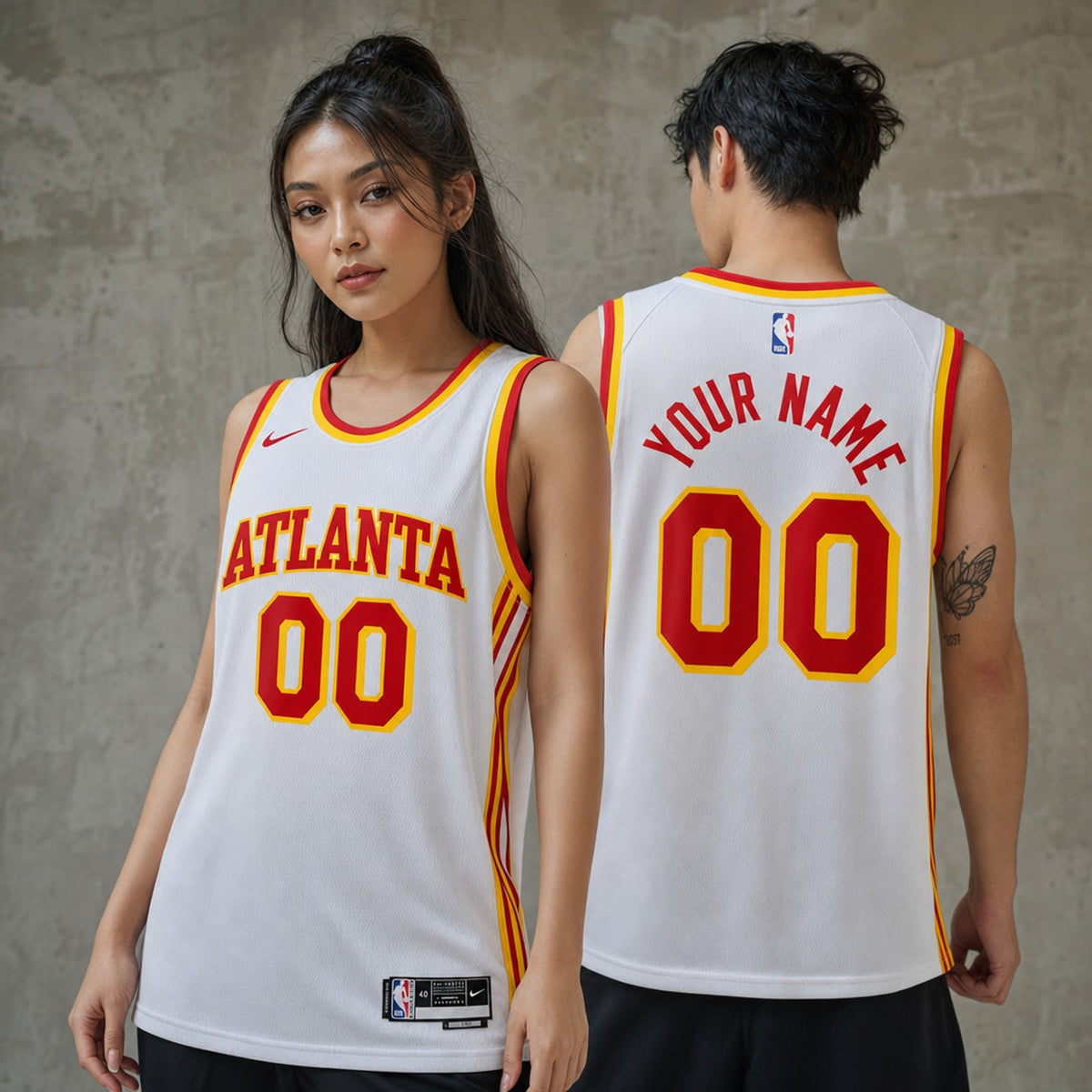Atlanta Hawks Unisex 2023 Custom Association Edition Jersey - 2