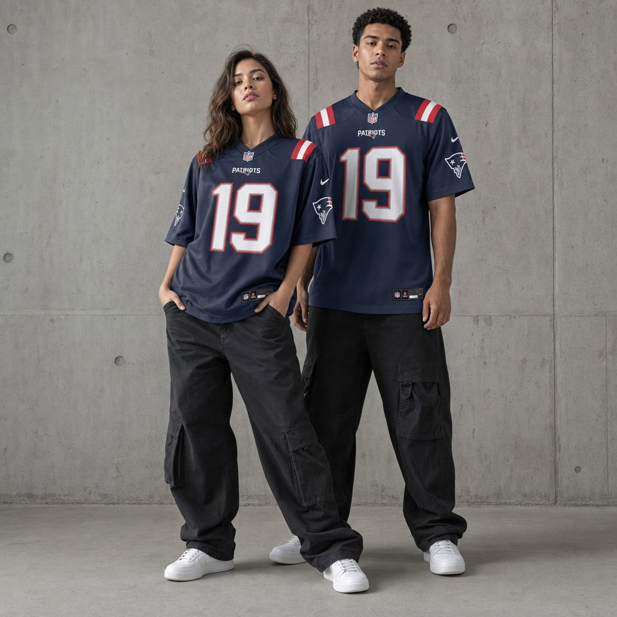 New England Patriots Kobee Minor Recycled Polyester Game Jersey - 3