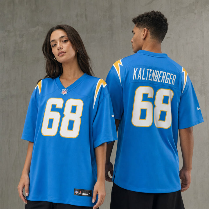 Los Angeles Chargers Josh Kaltenberger Polyester Game Jersey