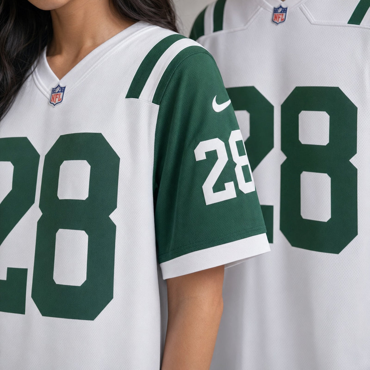 New York Jets Curtis Martin Game Jersey Alternate Style - 4