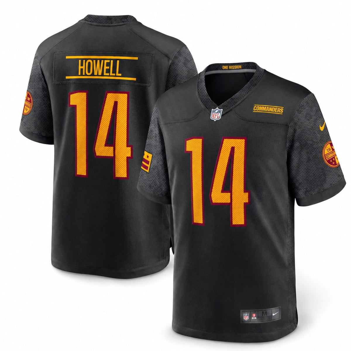 Sam Howell Washington Commanders Game Jersey - 1