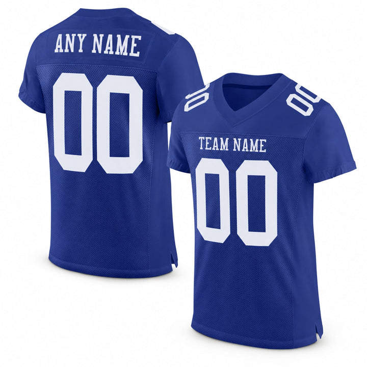 Polyester Football Jersey Athletic Fit Mesh Personalized Name Number Shirt