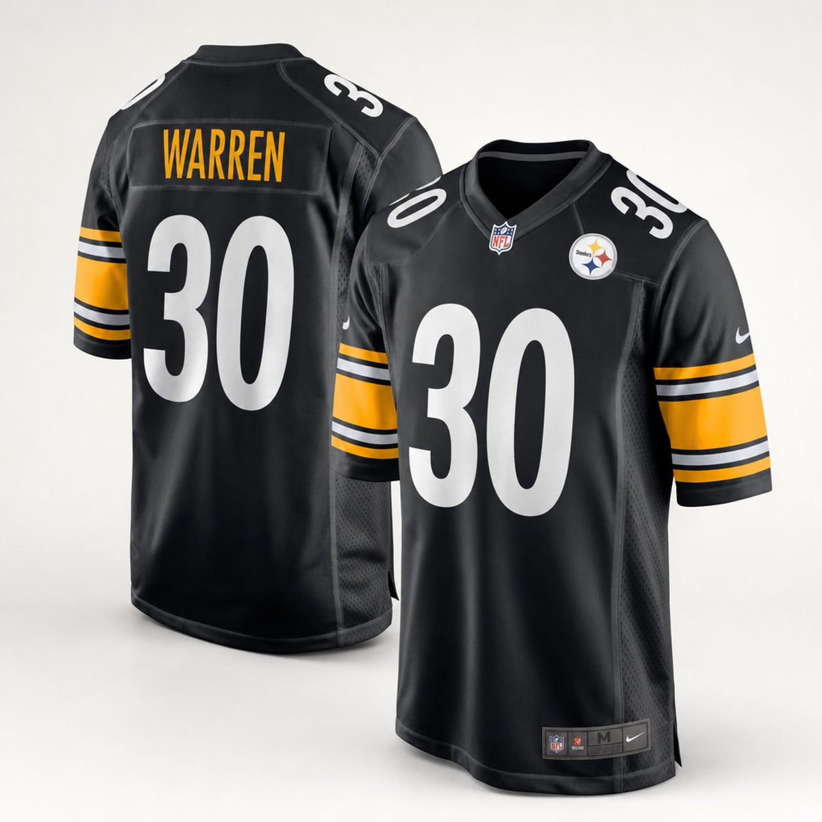 Pittsburgh Steelers Jaylen Warren Game Jersey - 1