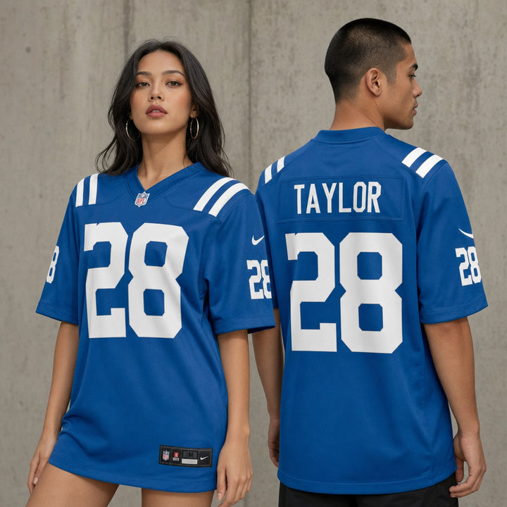 Indianapolis Colts Jonathan Taylor Polyester Game Jersey