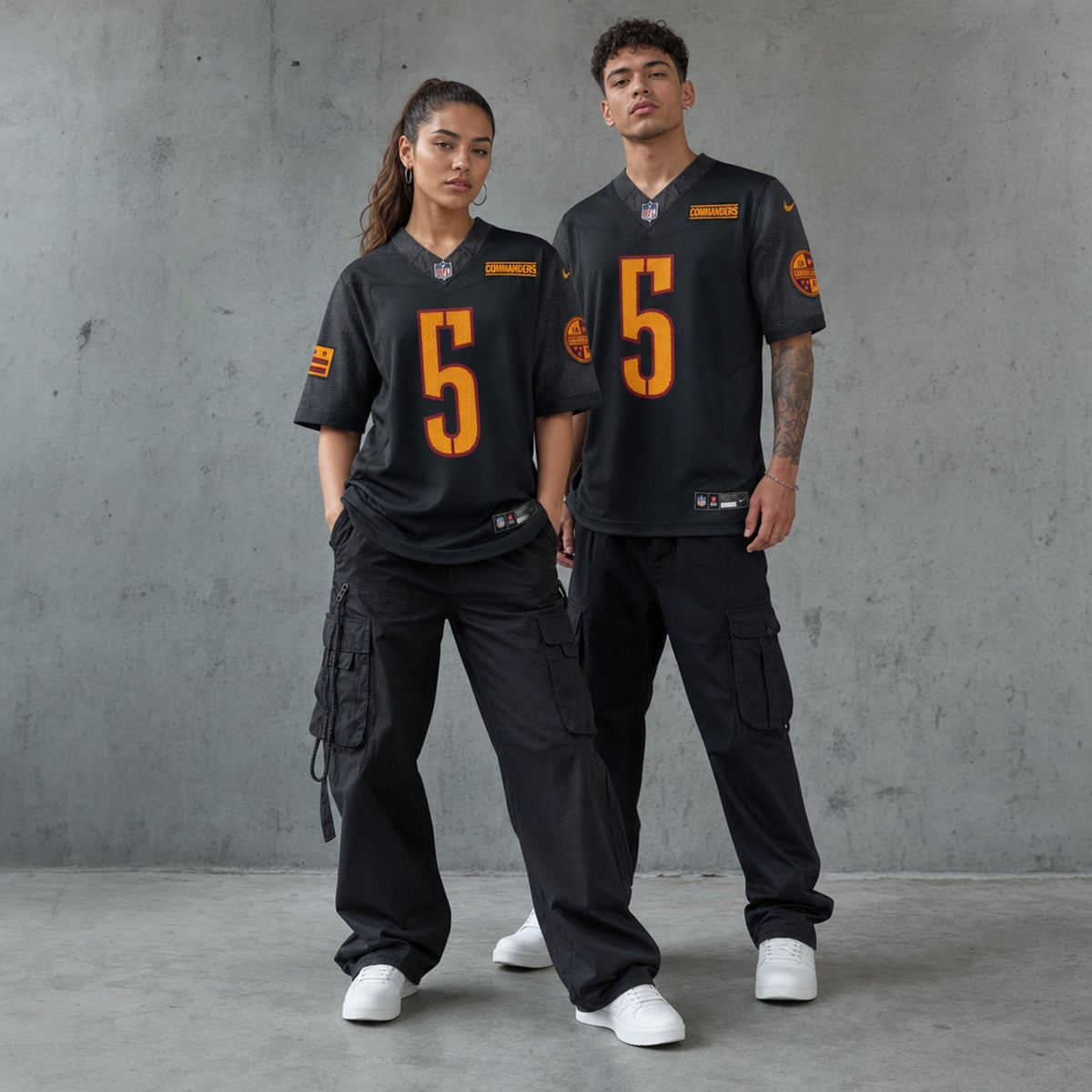 Jayden Daniels Washington Commanders Polyester Jersey - 3