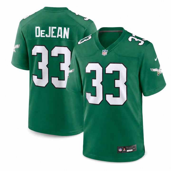 Philadelphia Eagles Cooper DeJean Polyester Game Jersey