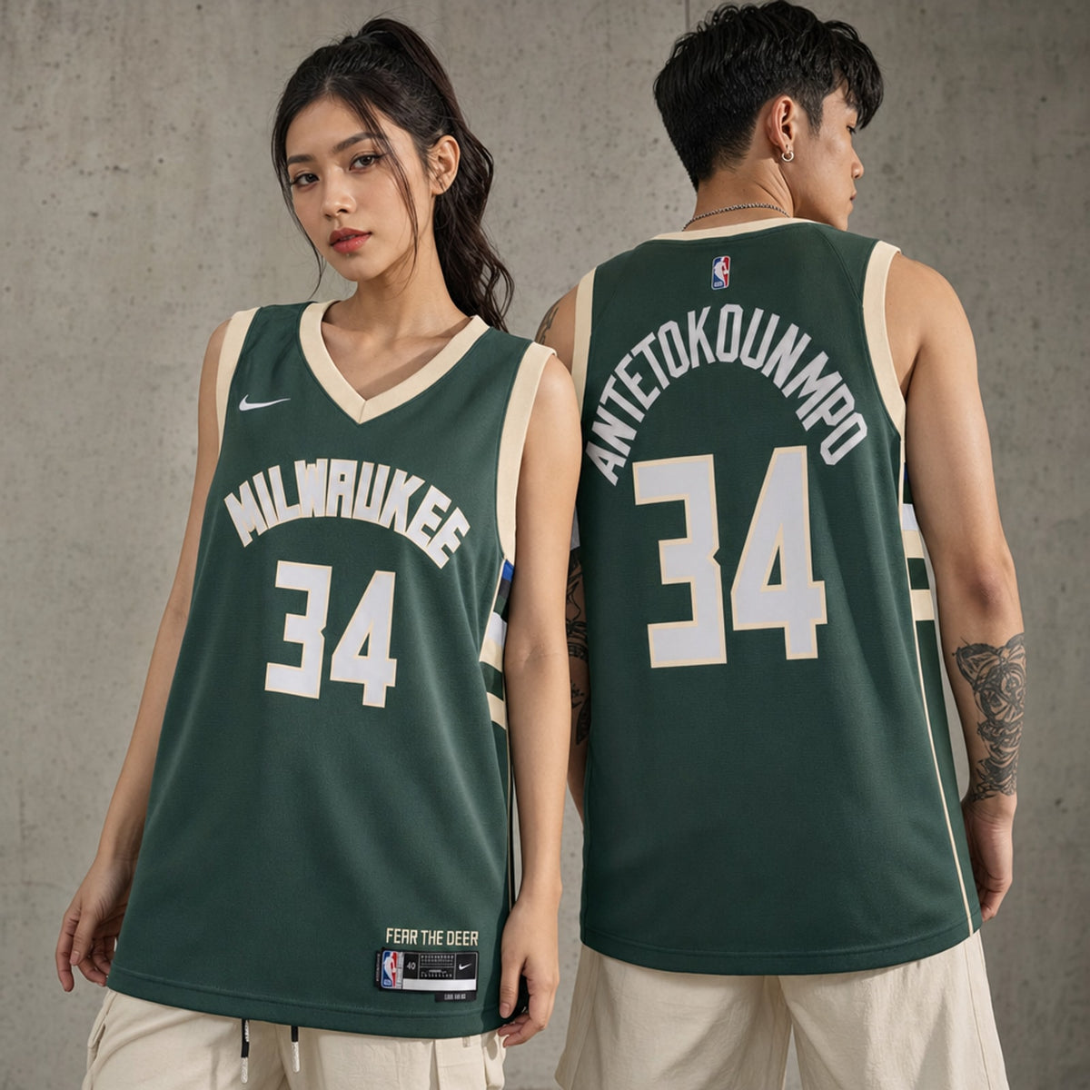 Giannis Antetokounmpo Milwaukee Bucks Icon Edition Jersey - 2