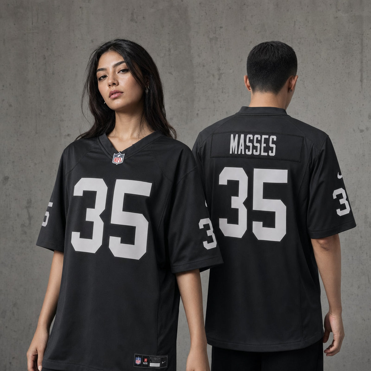 Las Vegas Raiders Hezekiah Masses Game Jersey - 2