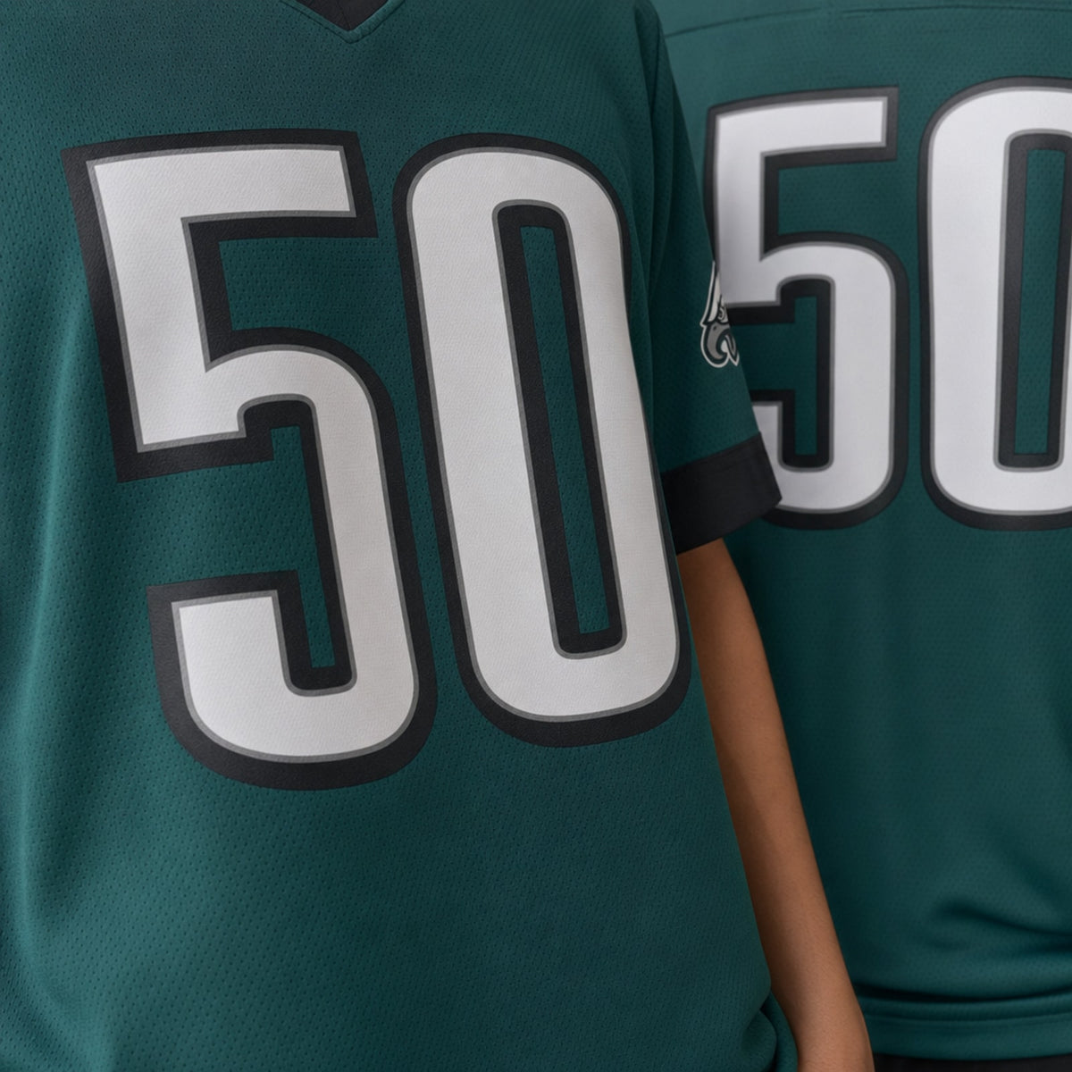 Philadelphia Eagles Keyshawn James-Newby Game Jersey - 4