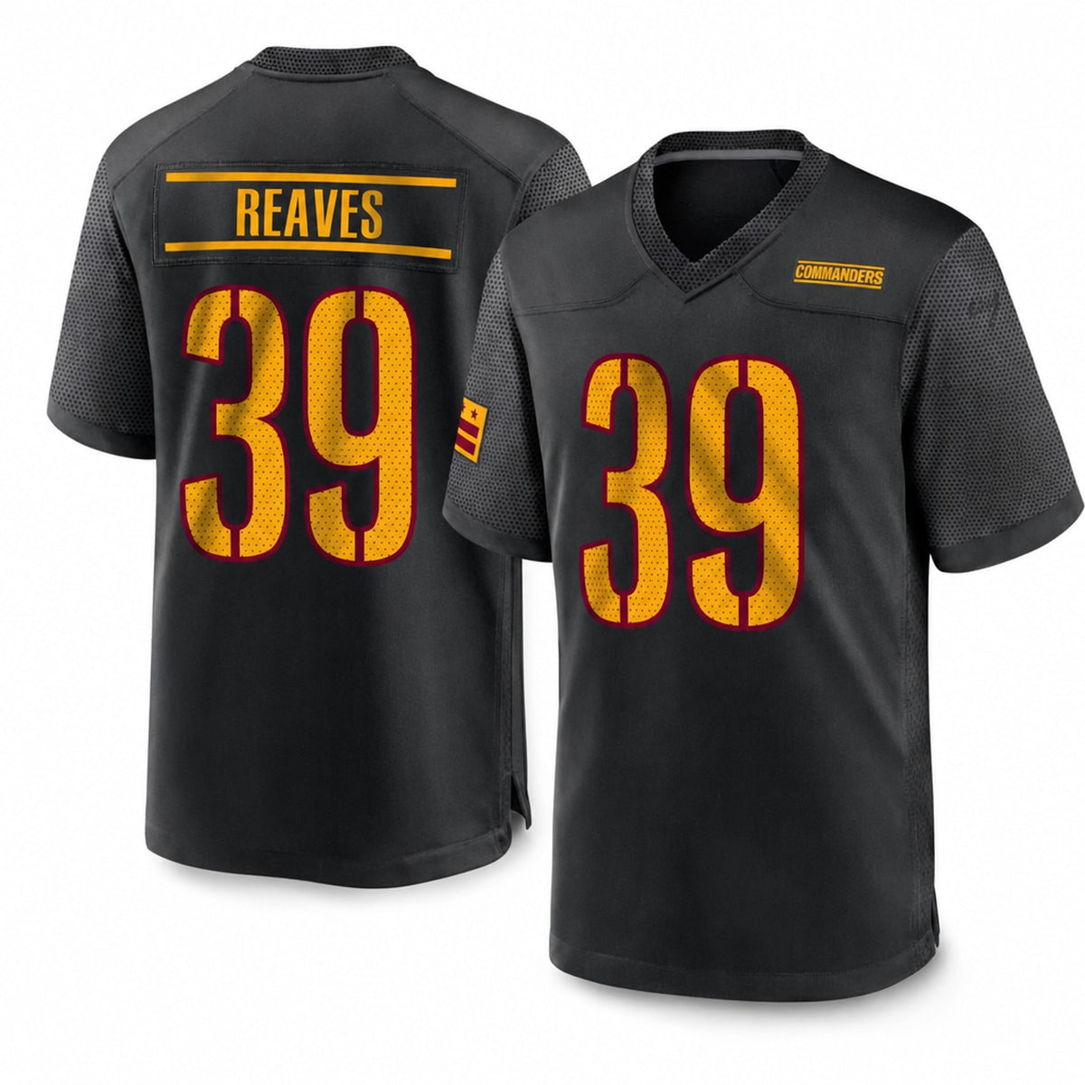 Washington Commanders Jeremy Reaves Men's Home Game Jersey - 1