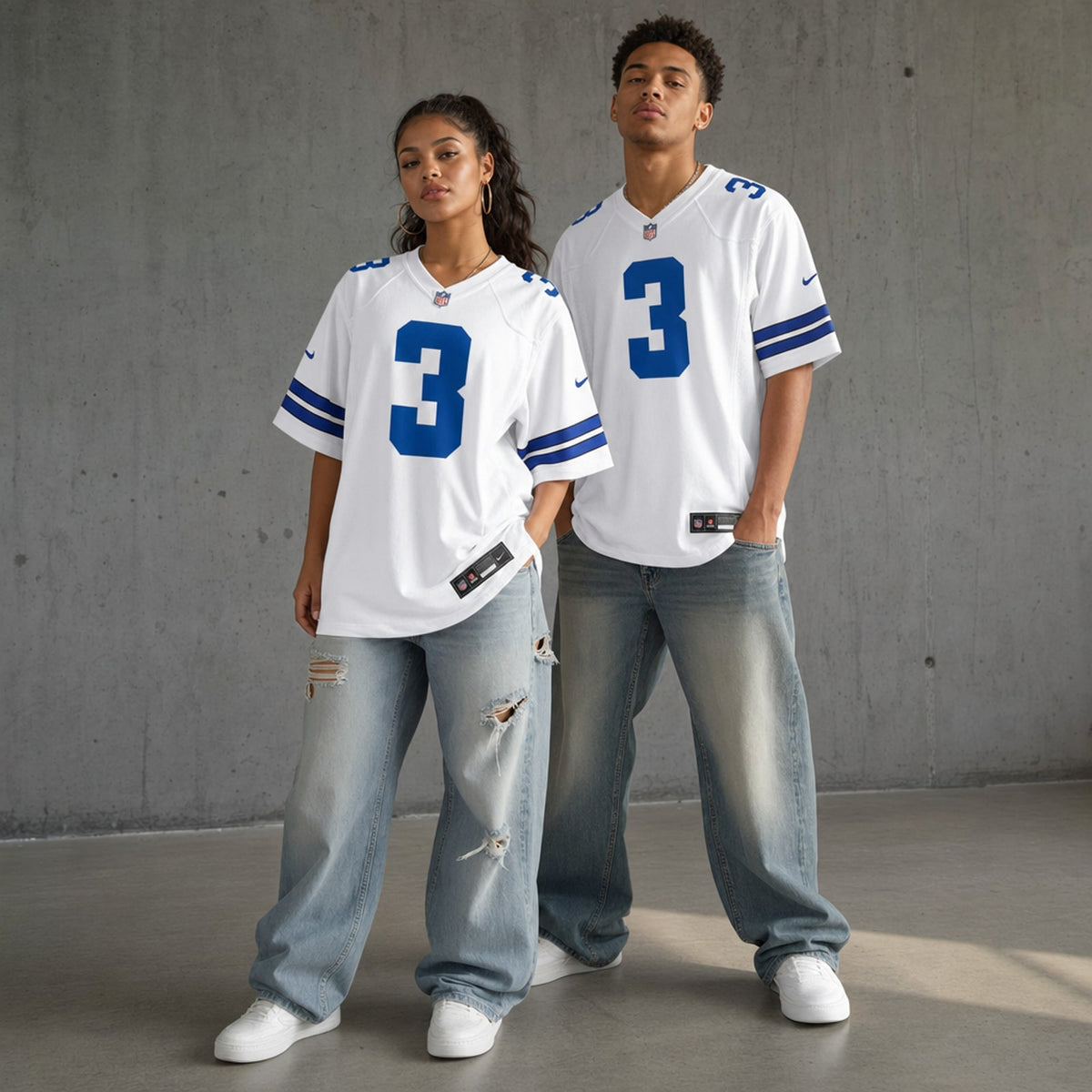 Dallas Cowboys George Pickens White Game Jersey - 3
