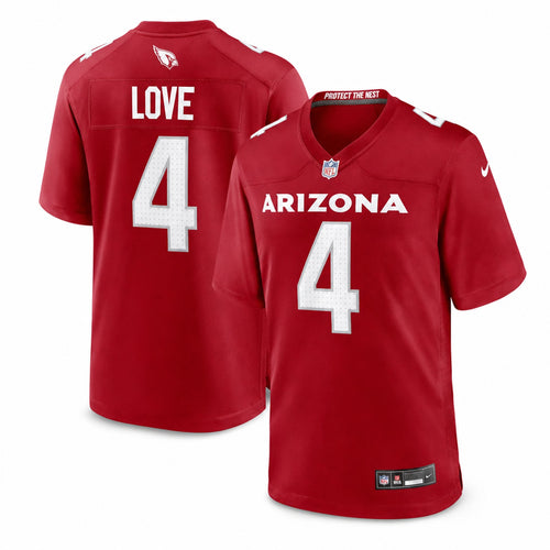 Arizona Cardinals Jeremiyah Love First Round Game Jersey - 1