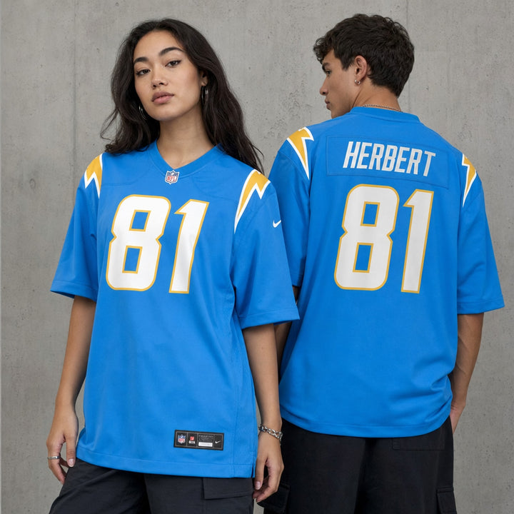 Los Angeles Chargers Patrick Herbert Polyester Game Jersey