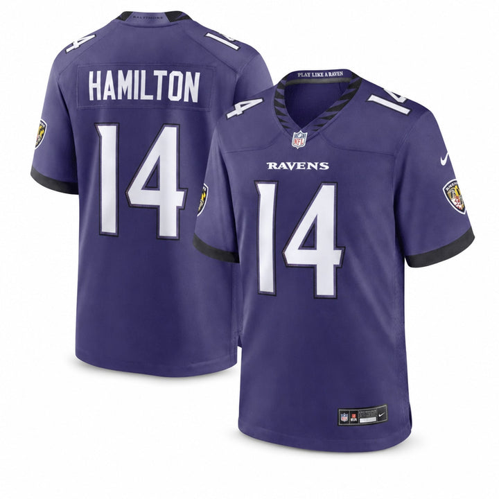 Kyle Hamilton Baltimore Ravens Game Jersey Loose Fit
